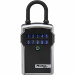 Seif Master Lock 5440EURD Chei Negru/Argintiu Zinc 18 x 8 x 6 cm (1 Unități)