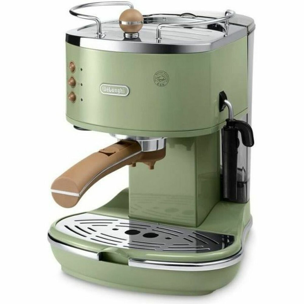 Cafetieră Express cu Braț DeLonghi ECOV 310.GR Verde 1,4 L