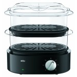 Aparat De Gătit Cu Aburi Braun FS 5100 Negru 850 W 850 W