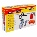 Air compressor accessory kit MECAFER 5 Piese