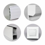 Jaluzele Alb 140 x 120 cm