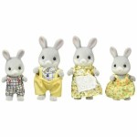 Set de păpuși Sylvanian Families Family Gray Rabbit