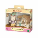 Figurine de Acțiune Sylvanian Families Chocolate Rabbit and Toilet Set