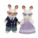 Figurine de Acțiune Sylvanian Families 5190 Grandparents Rabbit Chocolate