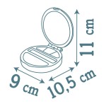 Machiaj pentru Copii Smoby My Beauty Powder Compact Gri