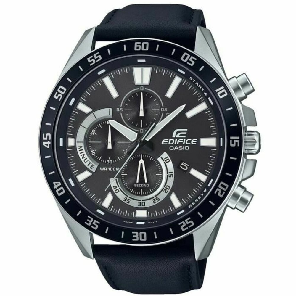 Ceas Bărbați Casio EFV-620L-1AVUEF Negru Gri Argintiu