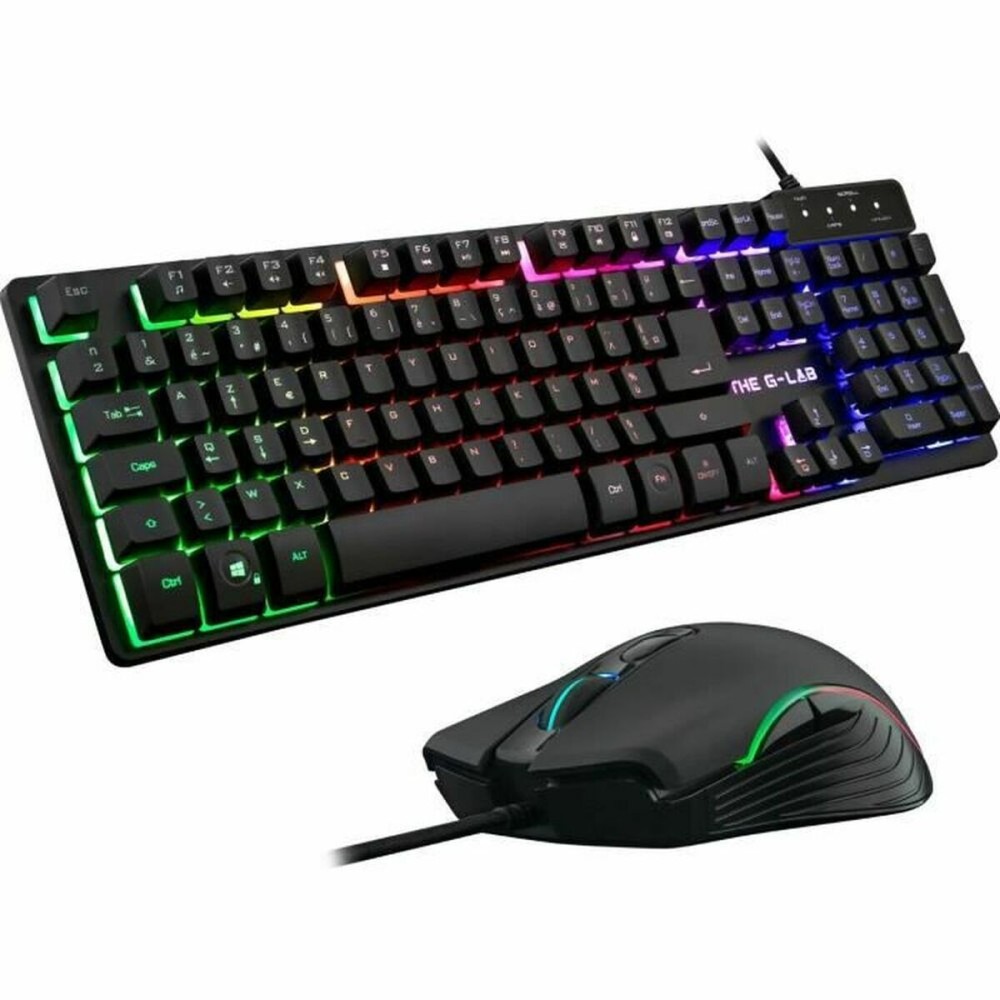 Tastatură și Mouse The G-Lab PACK-WL-PC-BK