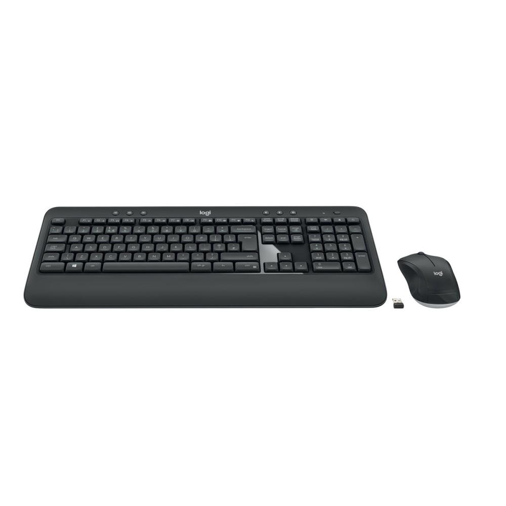 Tastatură și Mouse Fără Fir Logitech MK540 Franceză Negru Negru/Alb AZERTY
