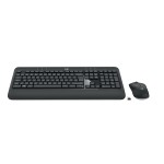 Tastatură și Mouse Fără Fir Logitech MK540 Franceză Negru Negru/Alb AZERTY