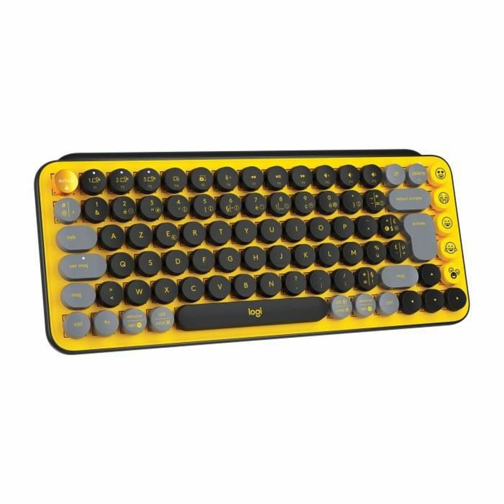 Tastatură Logitech POP Franceză Galben AZERTY