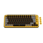 Tastatură Logitech POP Franceză Galben AZERTY