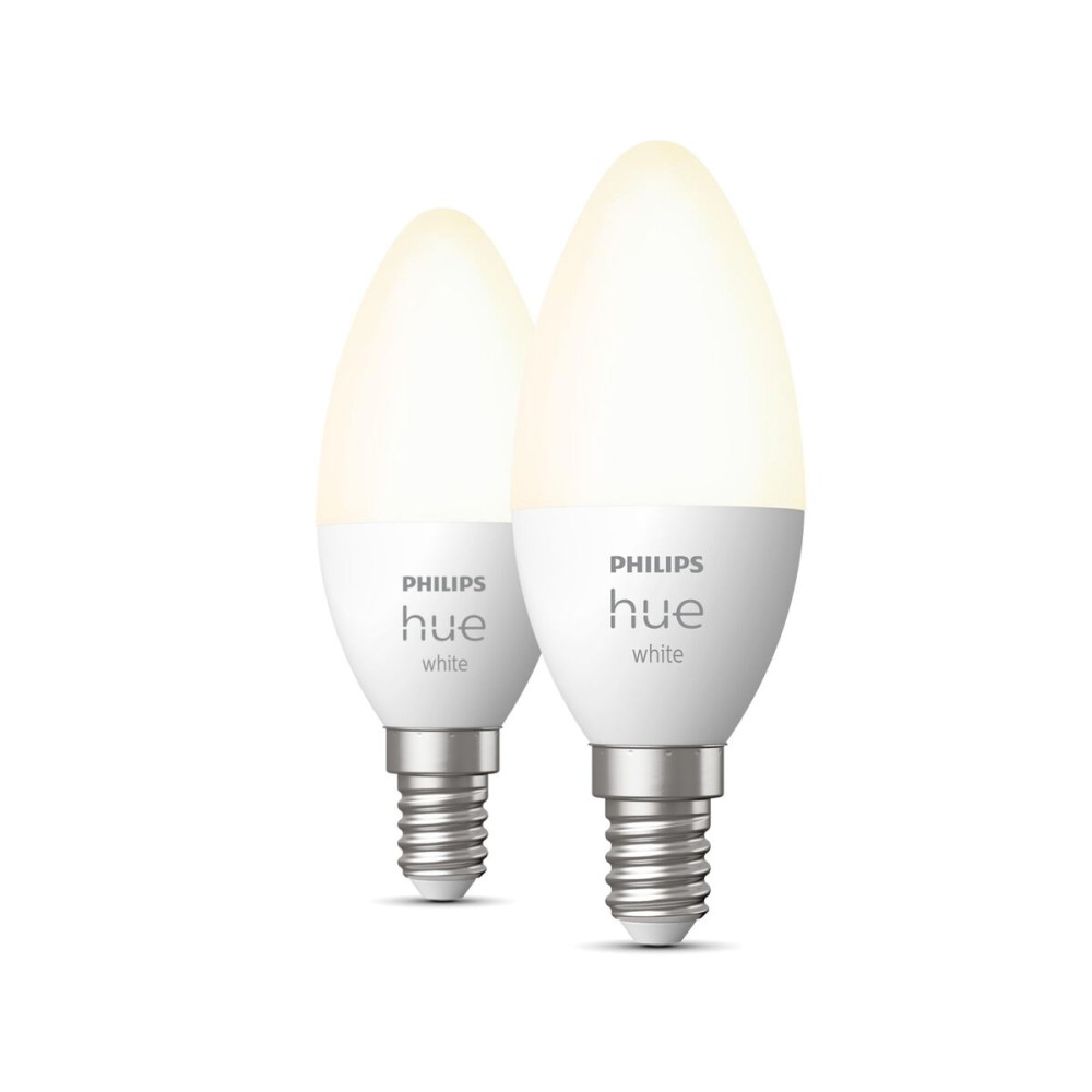 Bec LED Philips 8719514320628 Alb F E14 E27 470 lm (2 Unități)