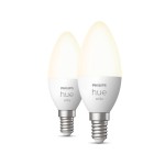 Bec LED Philips 8719514320628 Alb F E14 E27 470 lm (2 Unități)
