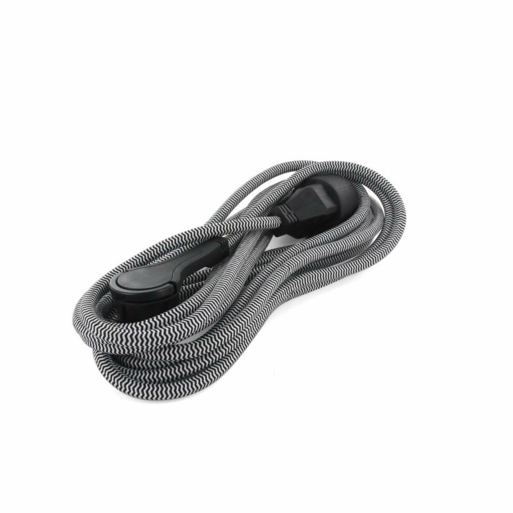 Cablu Prelungitor Chacon   Alb Alb/Negru