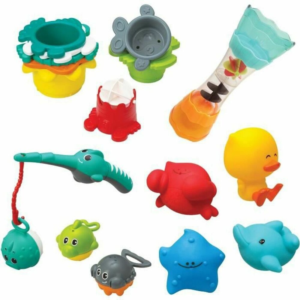 Set de Jucărie pentru Baie Infantino Bath Set 17 Piese Acustic