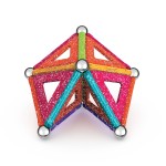 Playset Geomag Glitter (35 Piese)