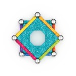 Playset Geomag Glitter (22 Piese)
