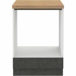 Carcasa cuptorului Gri 60 x 51,6 x 85 cm