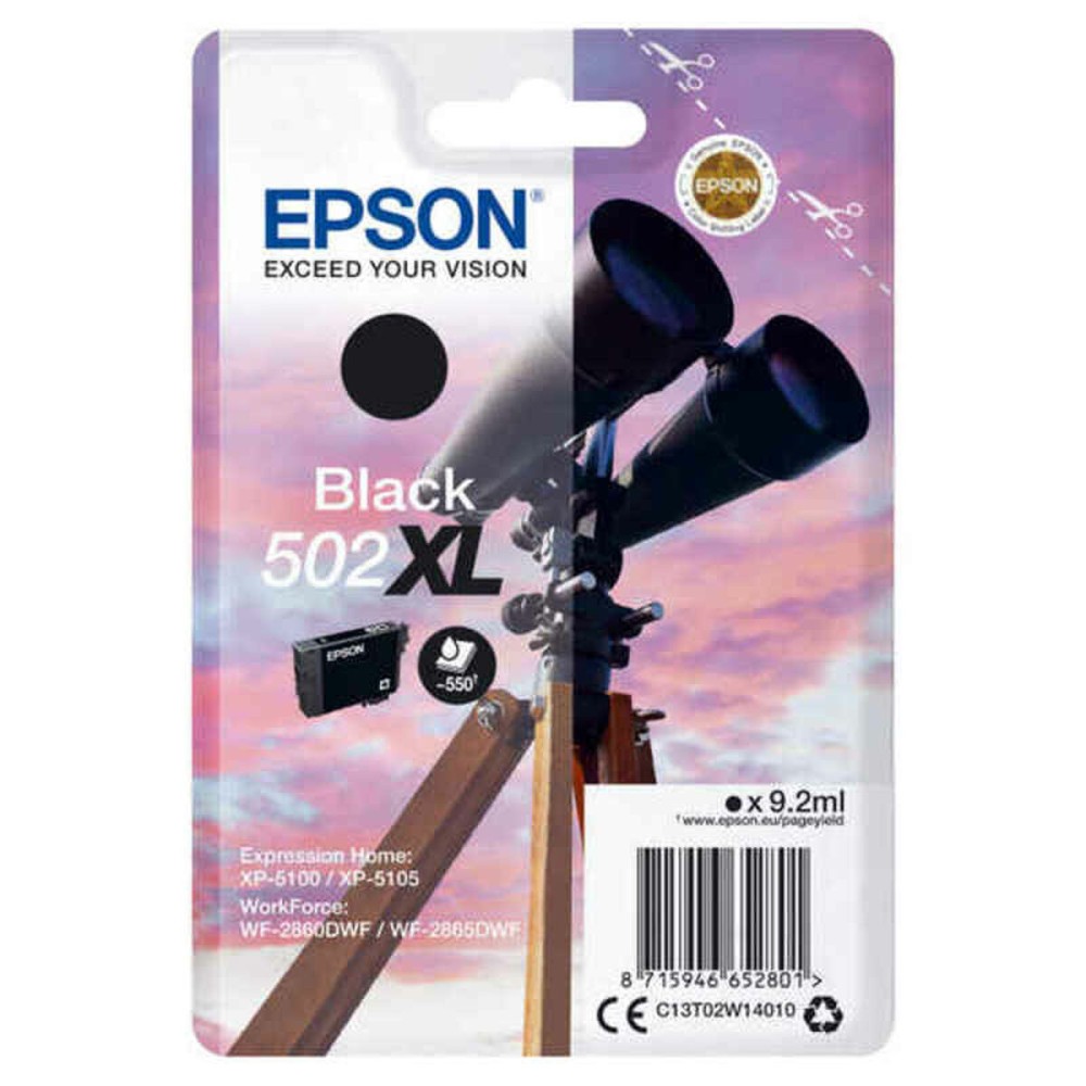 Cartuș cu Cerneală Originală Epson C13T02W14010 Negru