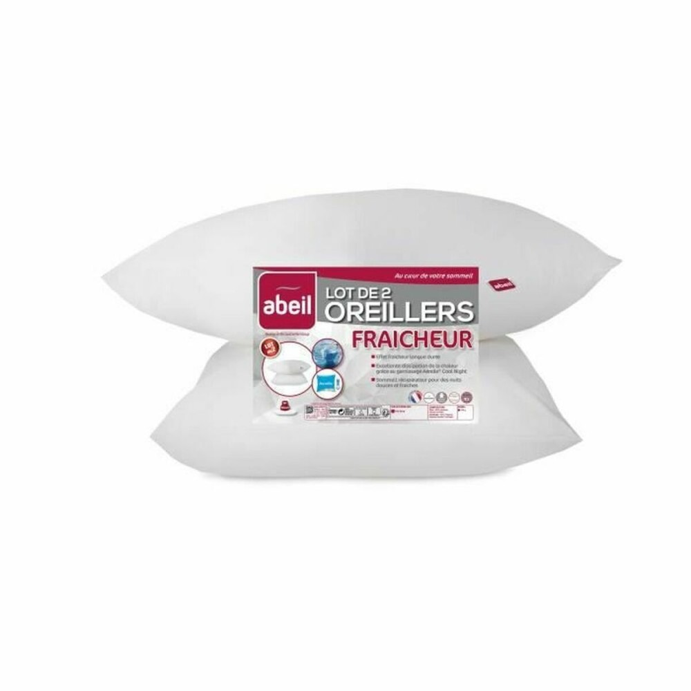 Perna Abeil Alb 60 x 60 cm (2 Unități)