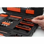 Drill bits and tits set Black & Decker A7231 76 Piese