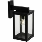 Lampă de perete Brilliant Gaia Exterior Negru Metal 60 W E27