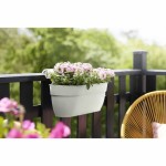 Jardinieră suspendată Elho Alb Plastic 24 x 46 x 26,5 cm