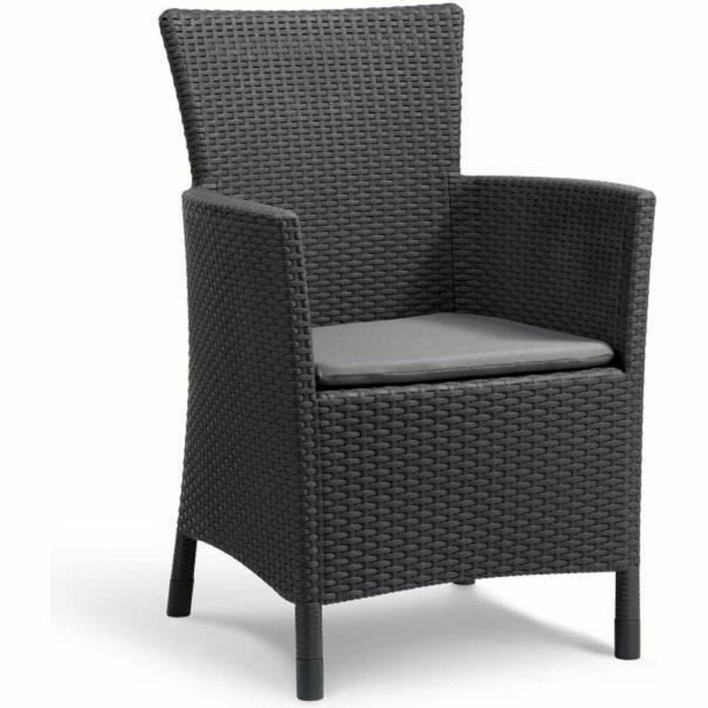 Canapea de grădină Allibert by KETER 215526 Gri 62 x 60 x 89 cm