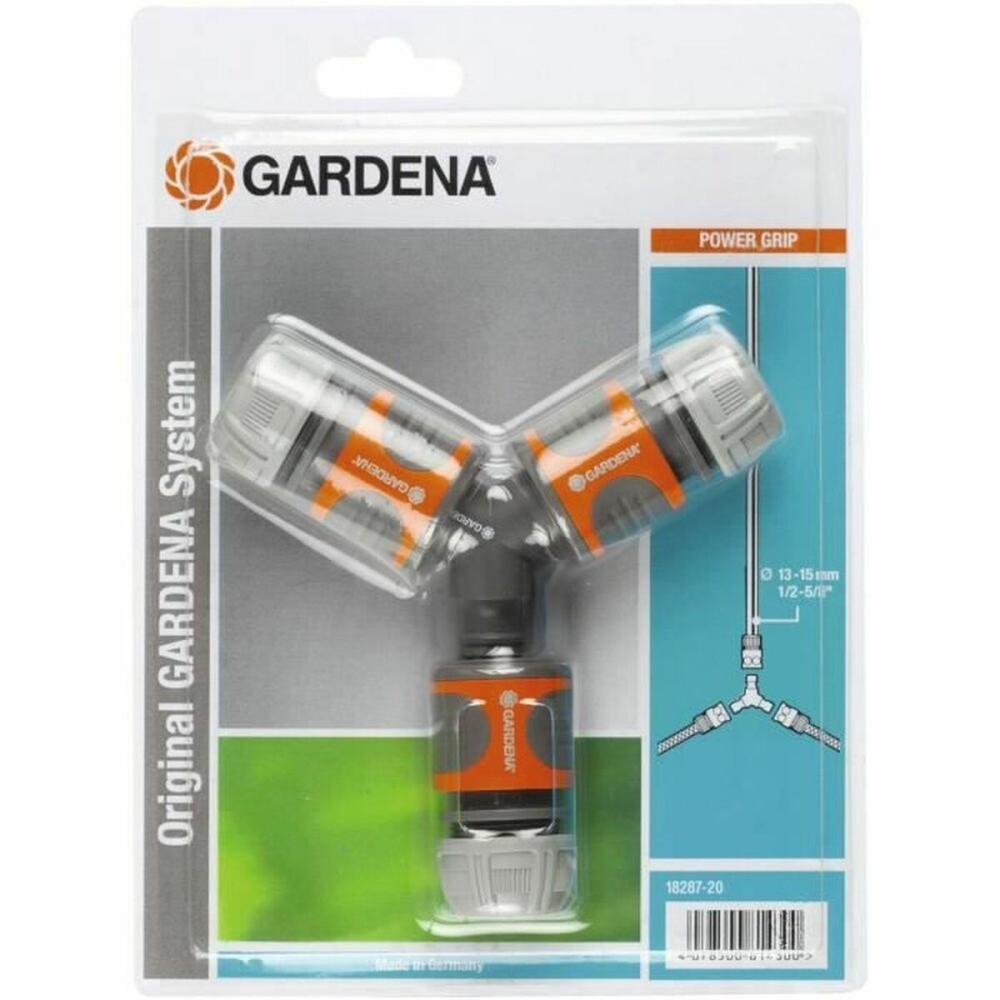 Conector de furtun Gardena 18287-20 Ø 15 mm 1/2" Triplu Sistem de irigare