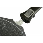 Tigaie GSW 167802 Aluminiu Ø 28 cm Negru