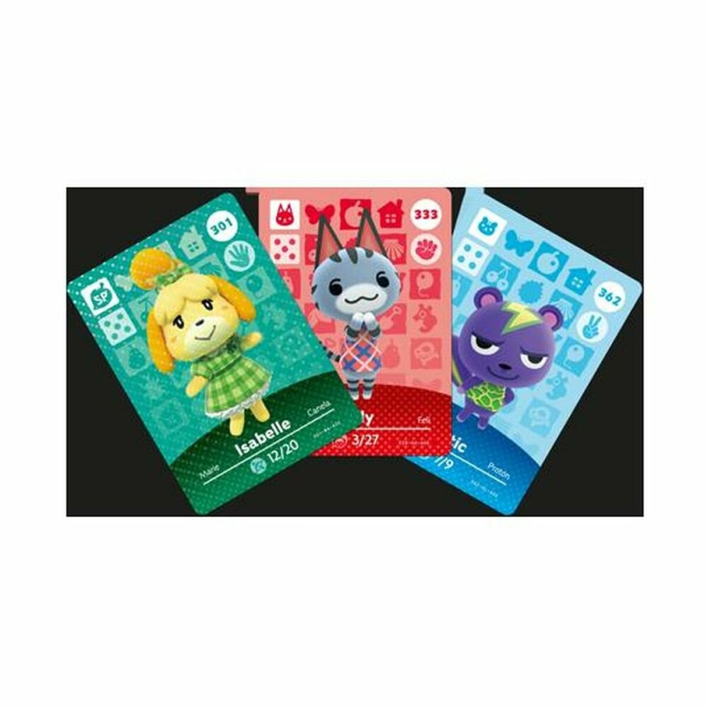 Jucărie interactivă Nintendo amiibo Animal Crossing Cards - Series 4 Pack 3 Piese 3 Unități