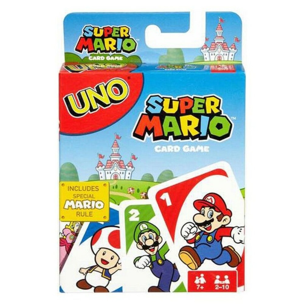 Jocuri de cărți UNO Super Mario Mattel DRD00