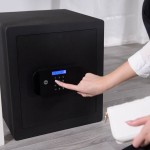 Seif cu încuietoare electronică Yale YSEB/400/EB1 Negru Oțel inoxidabil Oțel