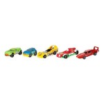 Set de 5 Mașini Hot Wheels 1806 Multicolor Portocaliu