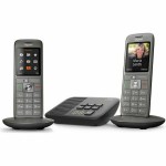 Telefon fără Fir Gigaset CL660A Duo Gri Antracit