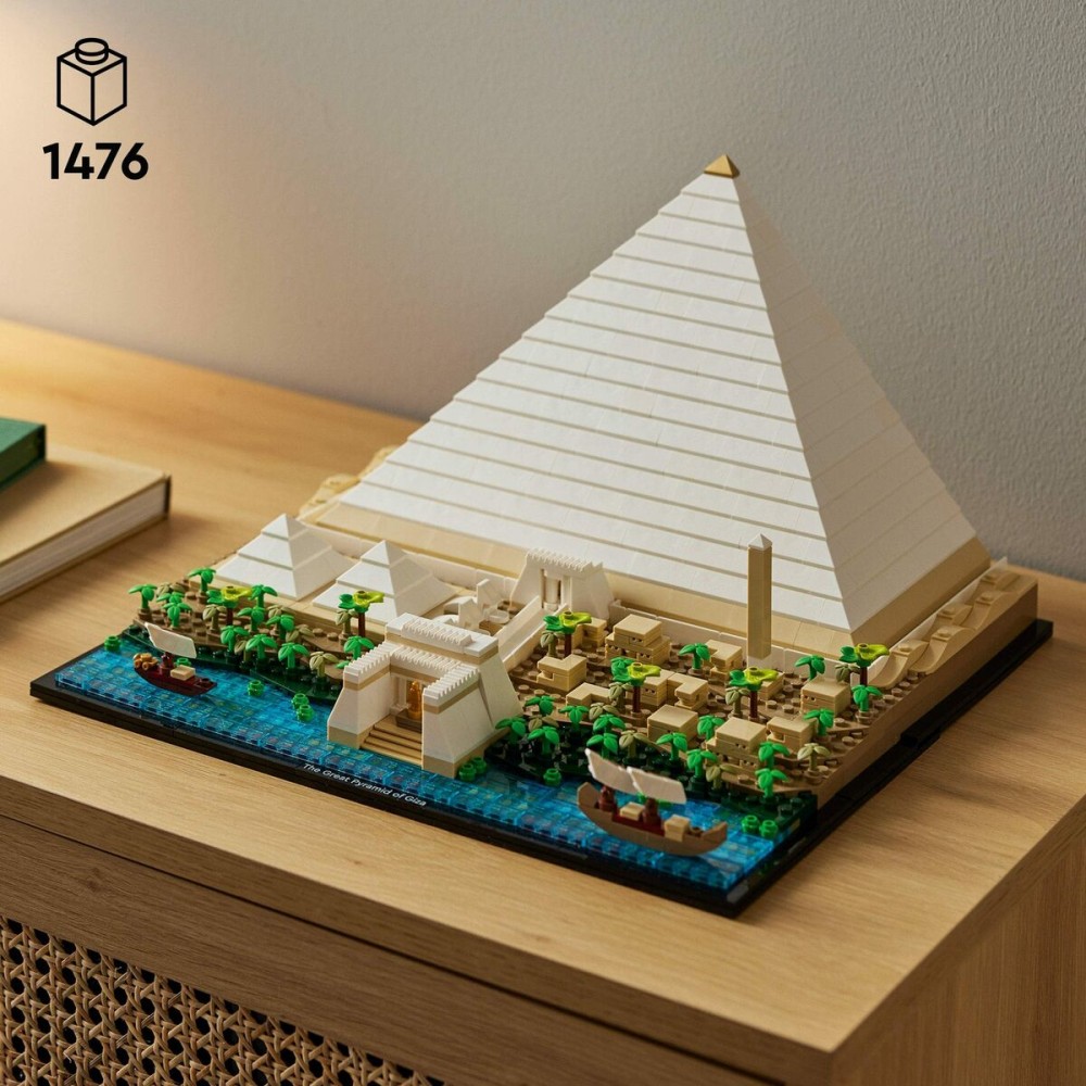 Playset   Lego 21058 Architecture The Great Pyramid of Giza         1476 Piese