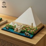 Playset   Lego 21058 Architecture The Great Pyramid of Giza         1476 Piese