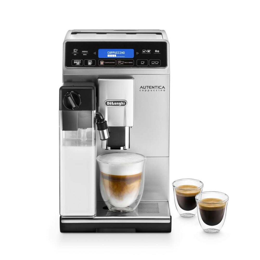 Aparat de cafea superautomat DeLonghi Cappuccino ETAM 29.660.SB Argintiu 1450 W 15 bar 1,4 L