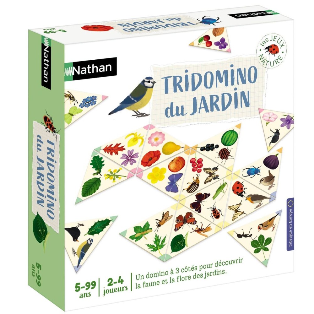 Joc de Masă Nathan Tridomino Du Jardin Carton