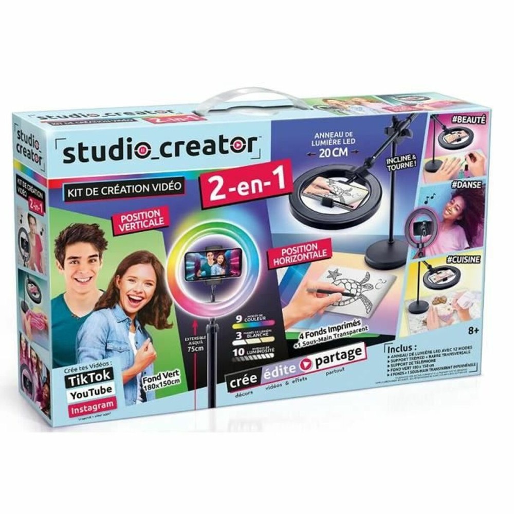 Set pentru desen Canal Toys 2 in1 Video Studio (FR)