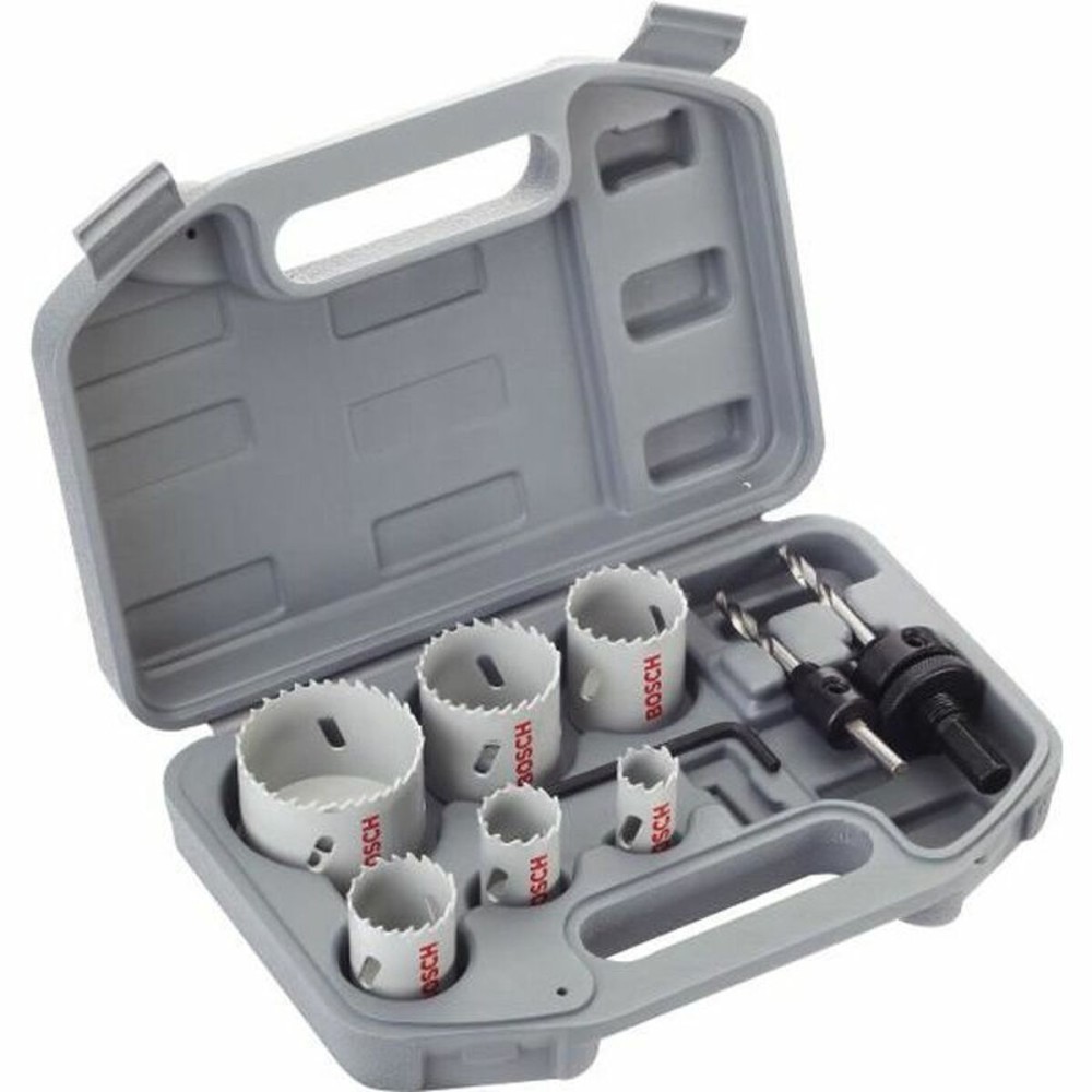 Set de coroane de găurire BOSCH Bimetal HSS 9 Piese