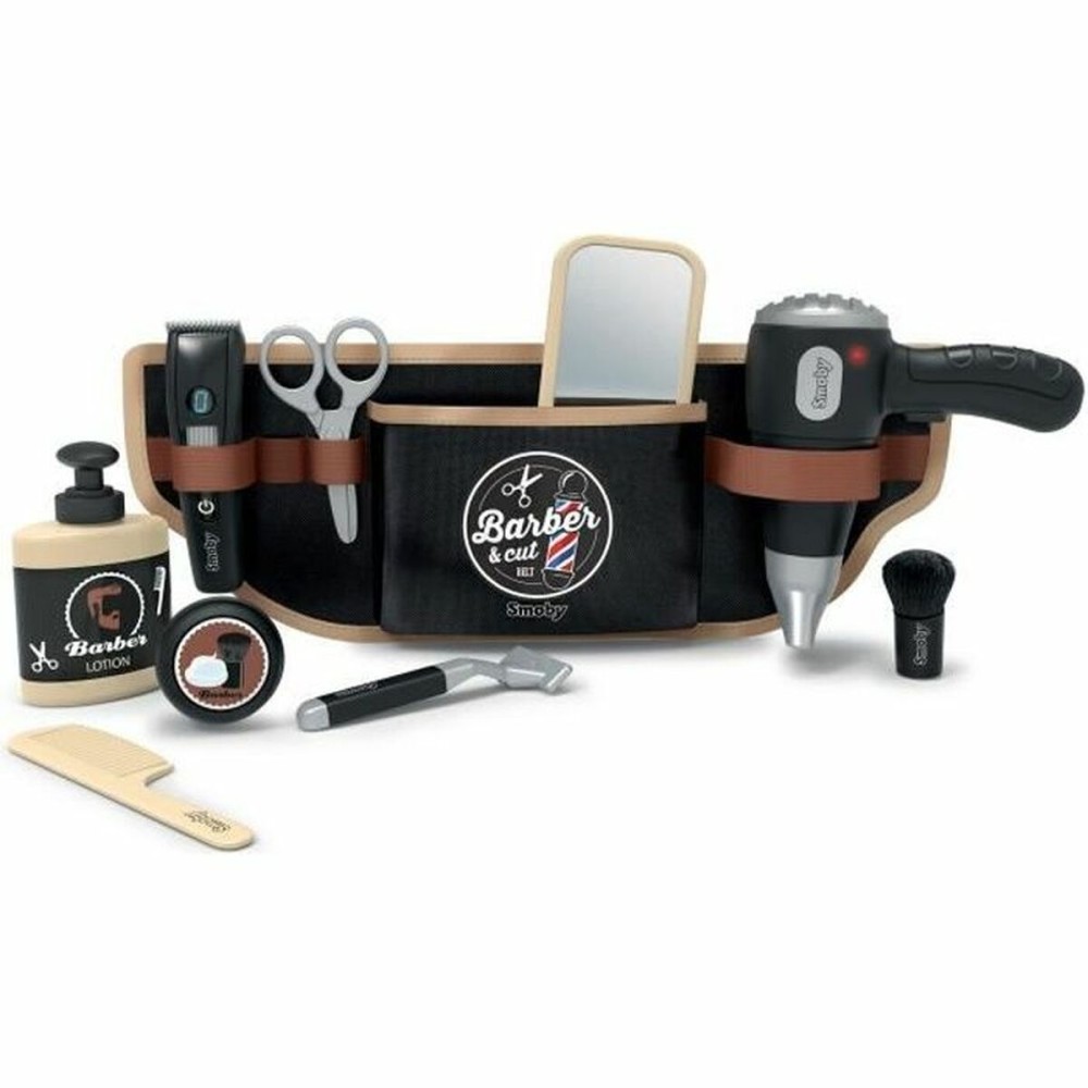 Set de Machiaj pentru Copii Smoby BARBER & CUT BELT Negru