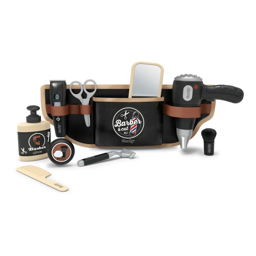 Set de Machiaj pentru Copii Smoby BARBER & CUT BELT Negru
