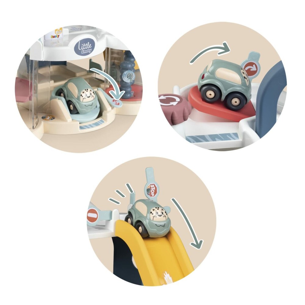 Garaj Parking cu Vehicule Smoby First Garage