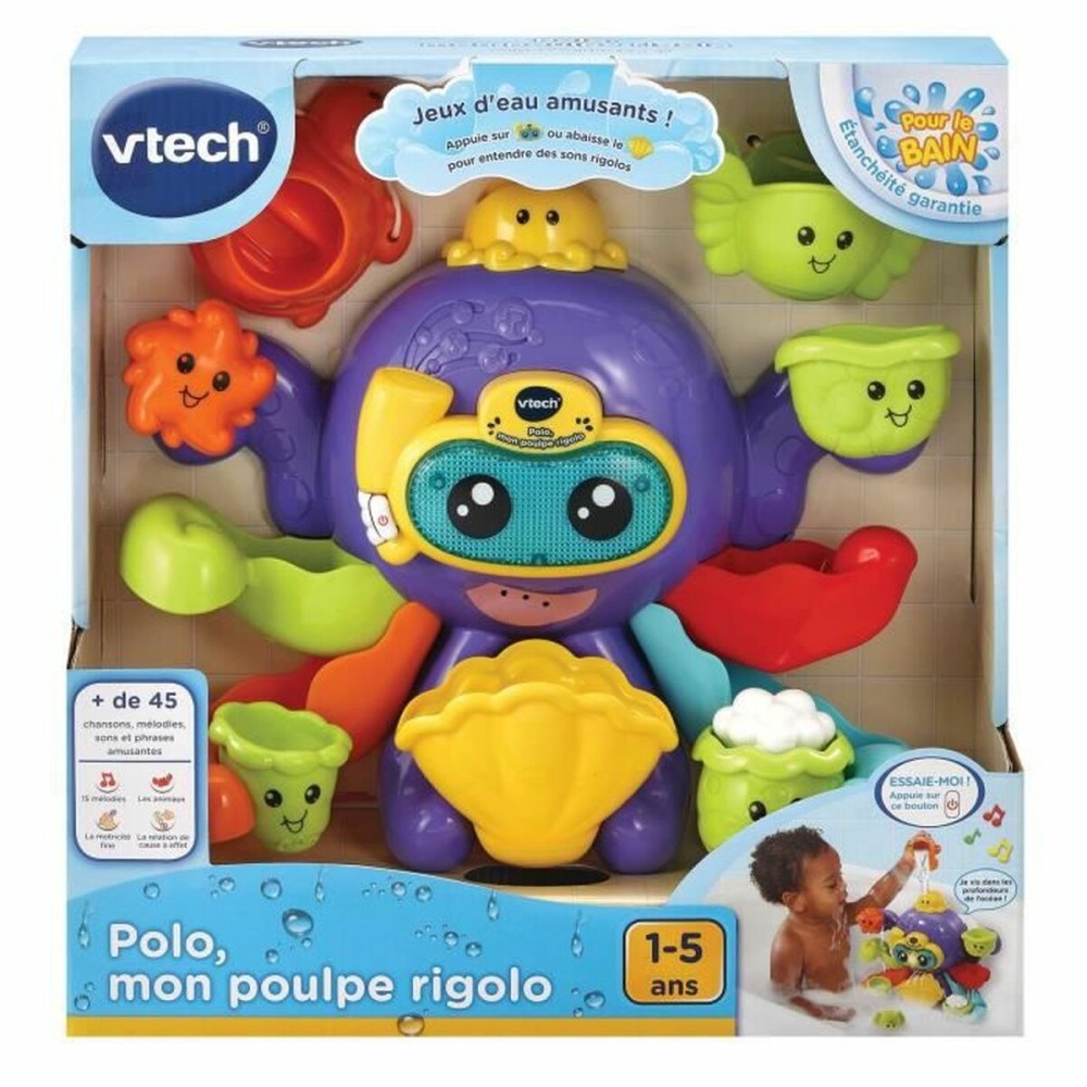 Jucării pentru Baie Vtech Baby Polo, My Funny Octopus Acustic