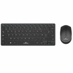 Tastatură și Mouse Bluestork Sans fil Ultra compact Negru