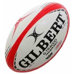 Minge de Rugby Gilbert G-TR4000 Alb 28 cm Roșu