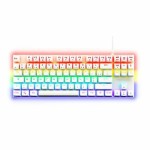 Tastatură Gaming The G-Lab Mercury AZERTY Alb