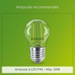Lampă Philips Luminarias de exterior Antracit E27 230 V 2700 K