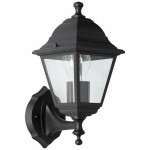 Lampă de perete Brilliant Nissie E27 60 W Negru